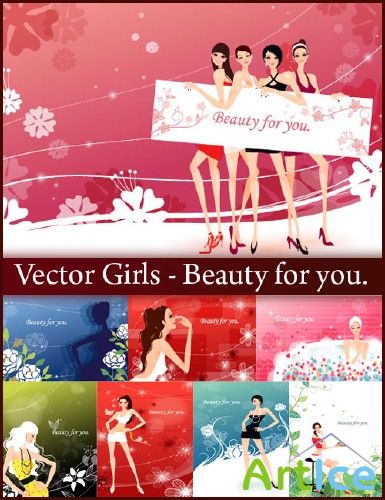Vector Girls - Beauty for you