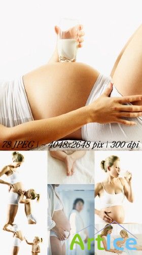 Stock Photos - Pregnant Women