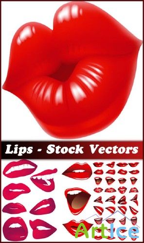 Lips - Stock Vectors