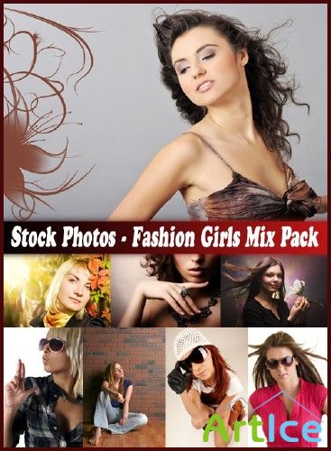 Stock Photos - Fashion Girls Mix Pack