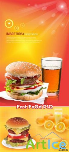 Fast Food PSD