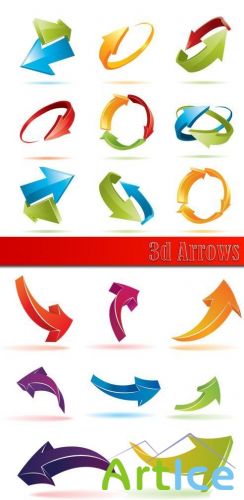 3d arrows