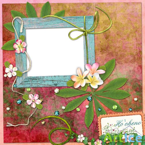 3-summer scrap pages