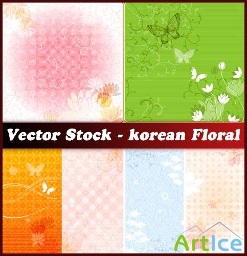 Vector Stock - korean Floral