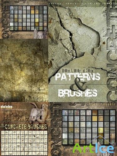 Concrete Brushes & Patterns