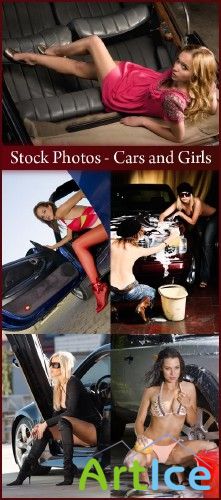 Stock Photos - Cars and Girls
