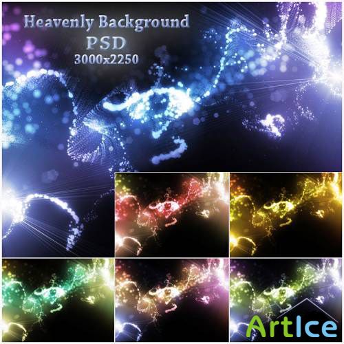 Heavenly Background PSD