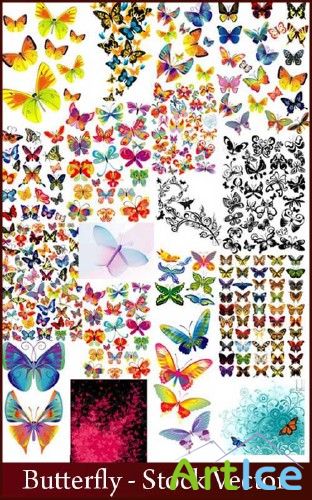 Butterfly - Stock Vector