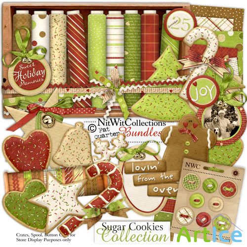 PSD - - Sugar Cookies Collection