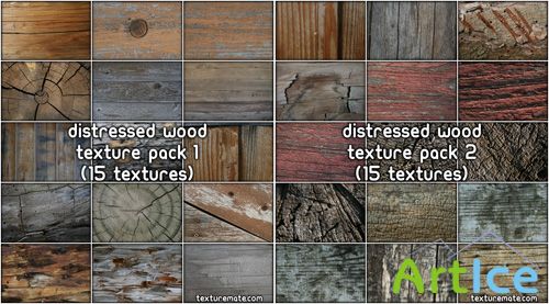 Texture Pack - Distressed Wood