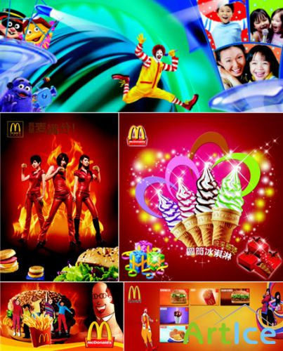 PSD  Brand  McDonalds