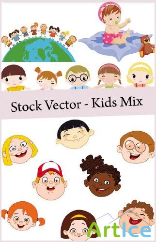 Stock Vector - Kids Mix