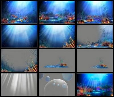 Footages - Footages - Editor's Themekit 114: Under The Sea (ISO)
