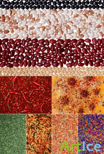 Klipart  Spices & Foods