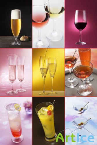 Clipart  Soft drinks & alcohol beverages