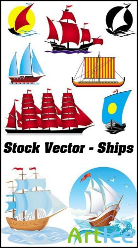 Stock Vector - Ships