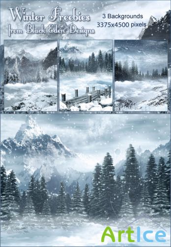 Backgrounds - Set Winter