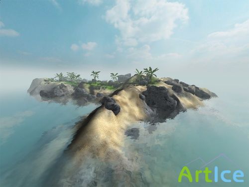 Sandy Island 3D Screensaver 1.02