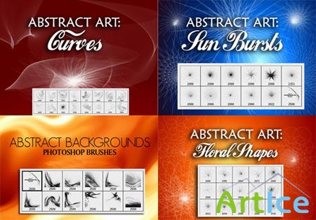 Photoshop Brushes-Set Of Abstract
