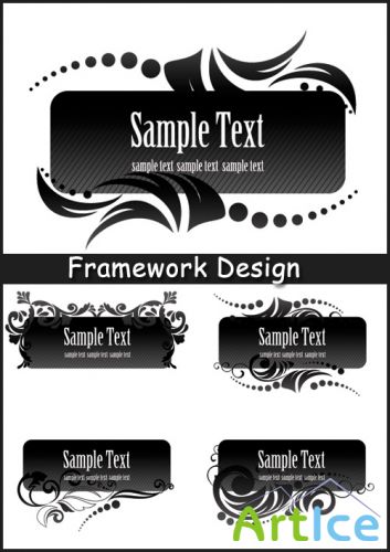 Framework Design - Stock Vectors