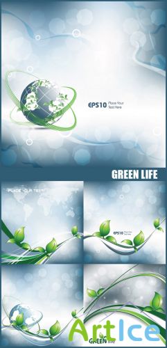 Stock Vectors - Green Life