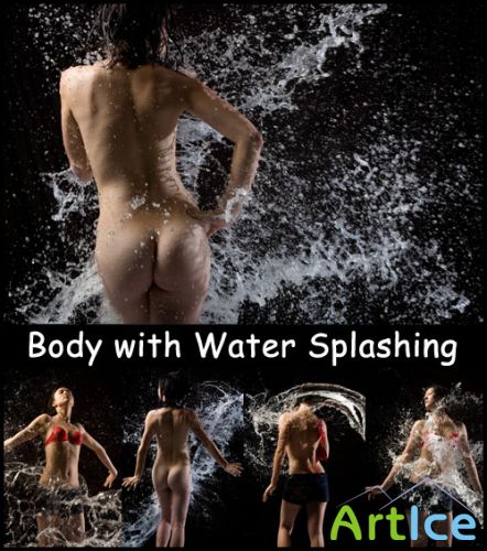 Body with Water Splashing - Stock Photos