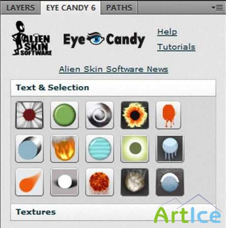 Alien Skin Eye Candy 6.1.1.1058  Photoshop 32/64 Bit