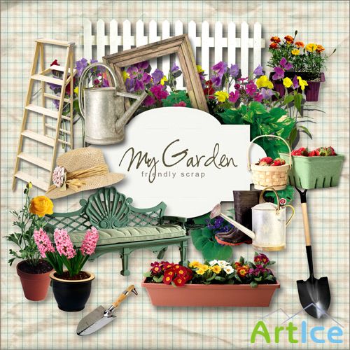 Scrap-kit - My Garden