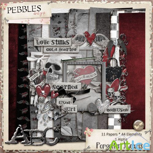 Scrap-set - Pebbles