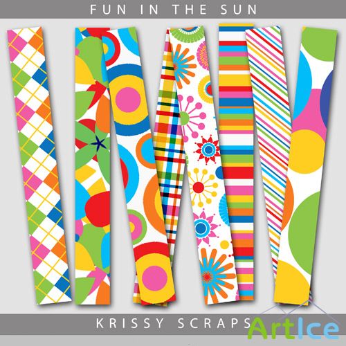 Scrap-kit Paper - Fun in The Sun
