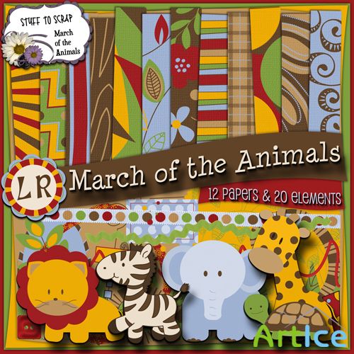 Scrap-set - March Of The Animals