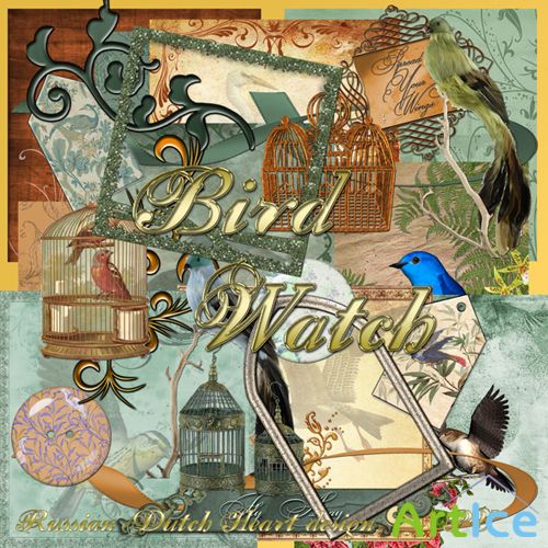 Scrap-set - Bird Watch