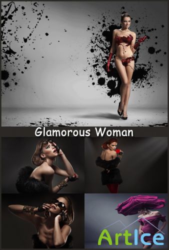 Glamorous Woman - Stock Photos