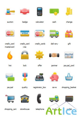 Kaching  Exclusive Free eCommerce Icons