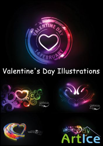 Valentine's Day Illustrations - Stock Vectors