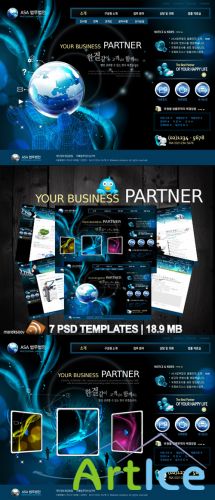 Your Business Partner Templates PSD Nr.62