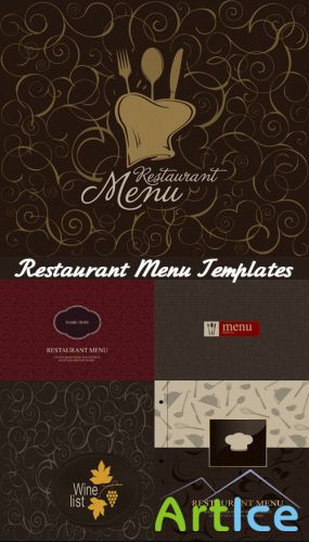 Restaurant Menu Templates - Stock Vectors