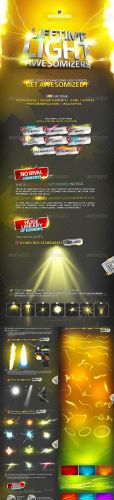 Lifetime Light Awesomizers ( Effects Collection ) - GraphicRiver