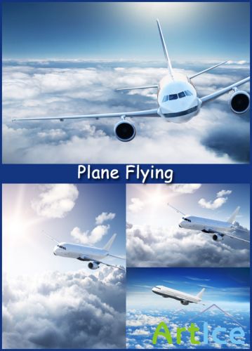 Plane Flying - Stock Photos
