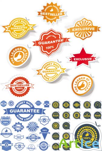 Labels and Signs Vector