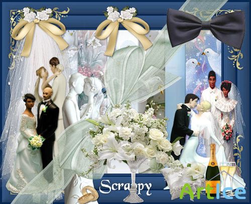 Scrap-set - Weddings Elements Kit