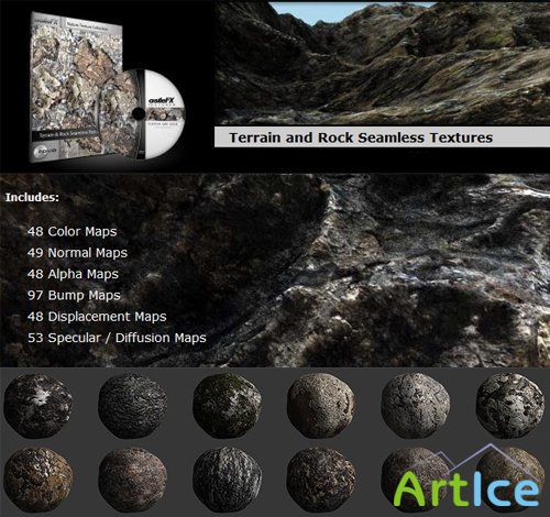Terrain and Rock Seamless Textures