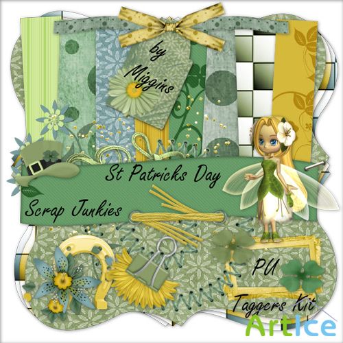 Scrap-set - St Patricks Day