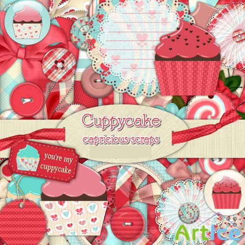 Scrap-set - Cuppycake