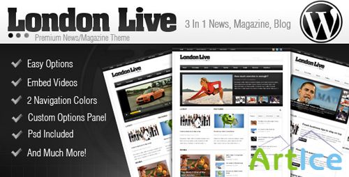 London Live 3 In 1 - News, Magazine And Blog v1.2