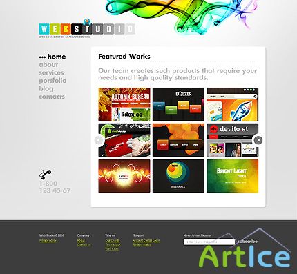 Web Free Design Website Template