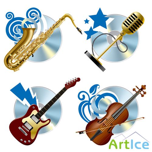 Shutterstock - Musical Intrument EPS