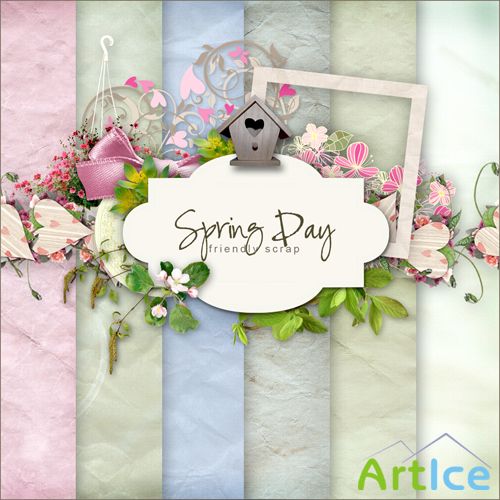 Scrap-set - Spring Day #2