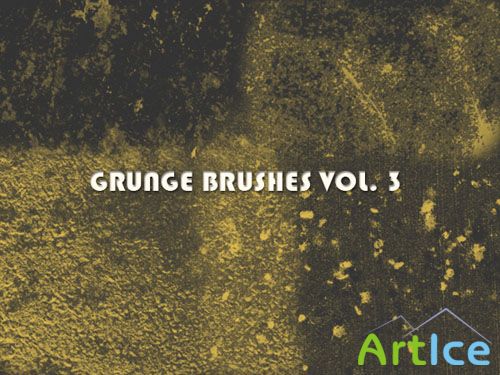 Grunge Brushes for Photoshop Vol. 3
