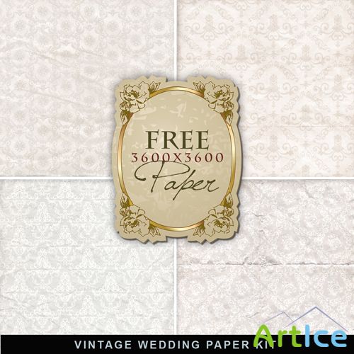 Textures - Vintage Wedding Papers